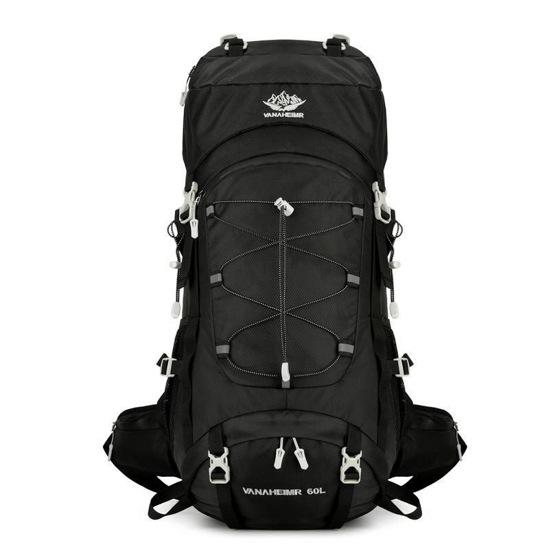 Outdoor Hiking Backpack 60L Nylon Camping Bag