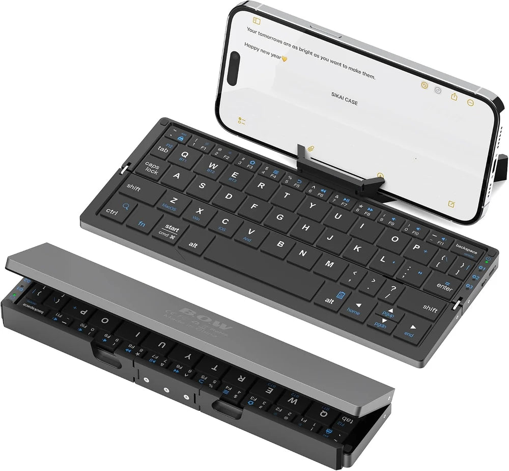Teclado Bluetooth Plegable de Aluminio