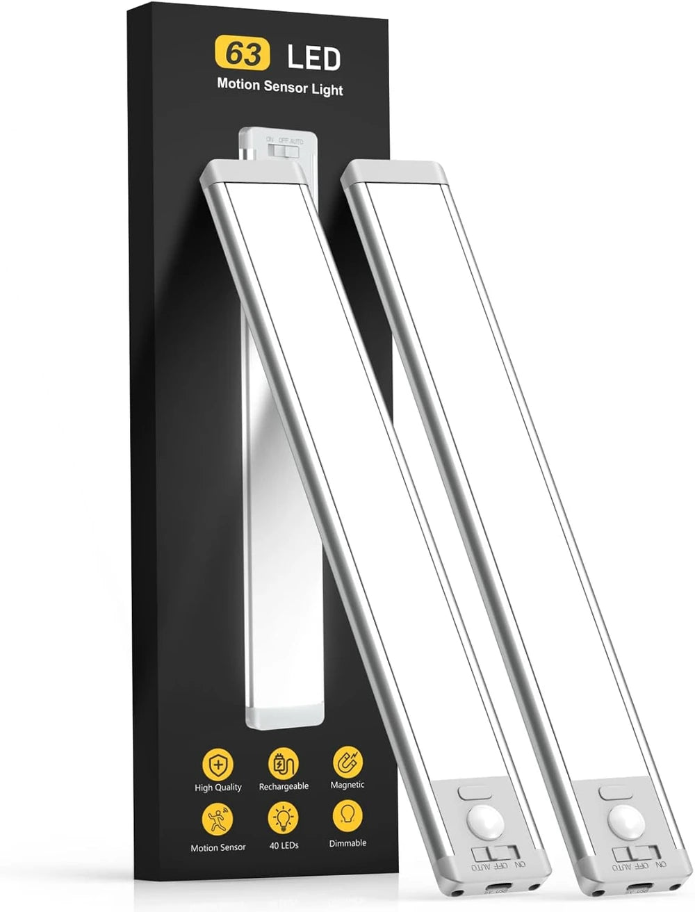 Luces Recargables para Gabinete con Sensor de Movimiento