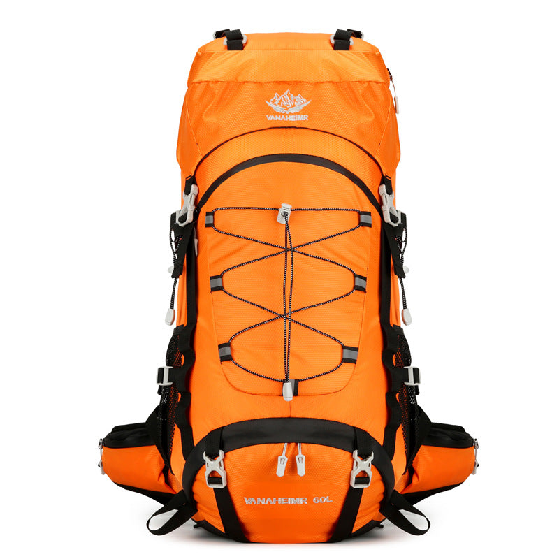 Outdoor Hiking Backpack 60L Nylon Camping Bag