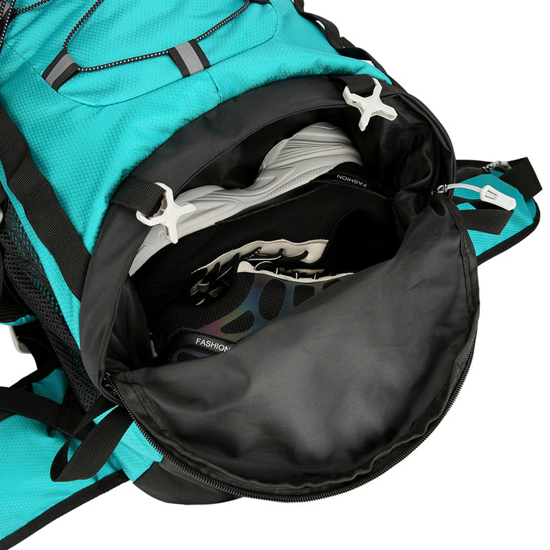 Outdoor Hiking Backpack 60L Nylon Camping Bag