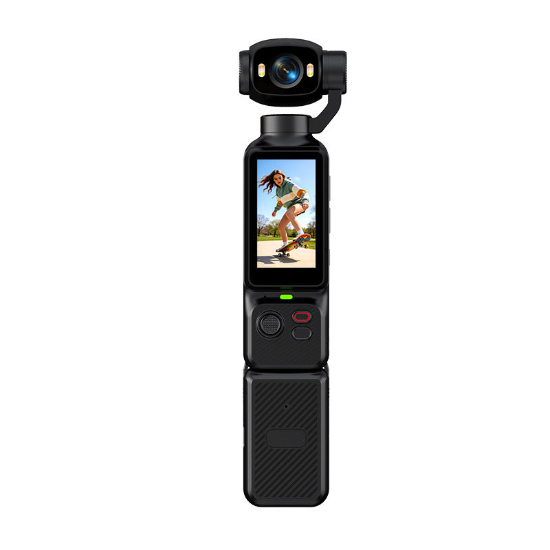 Cámara Deportiva 4K con Estabilizador Gimbal y Pantalla Giratoria
