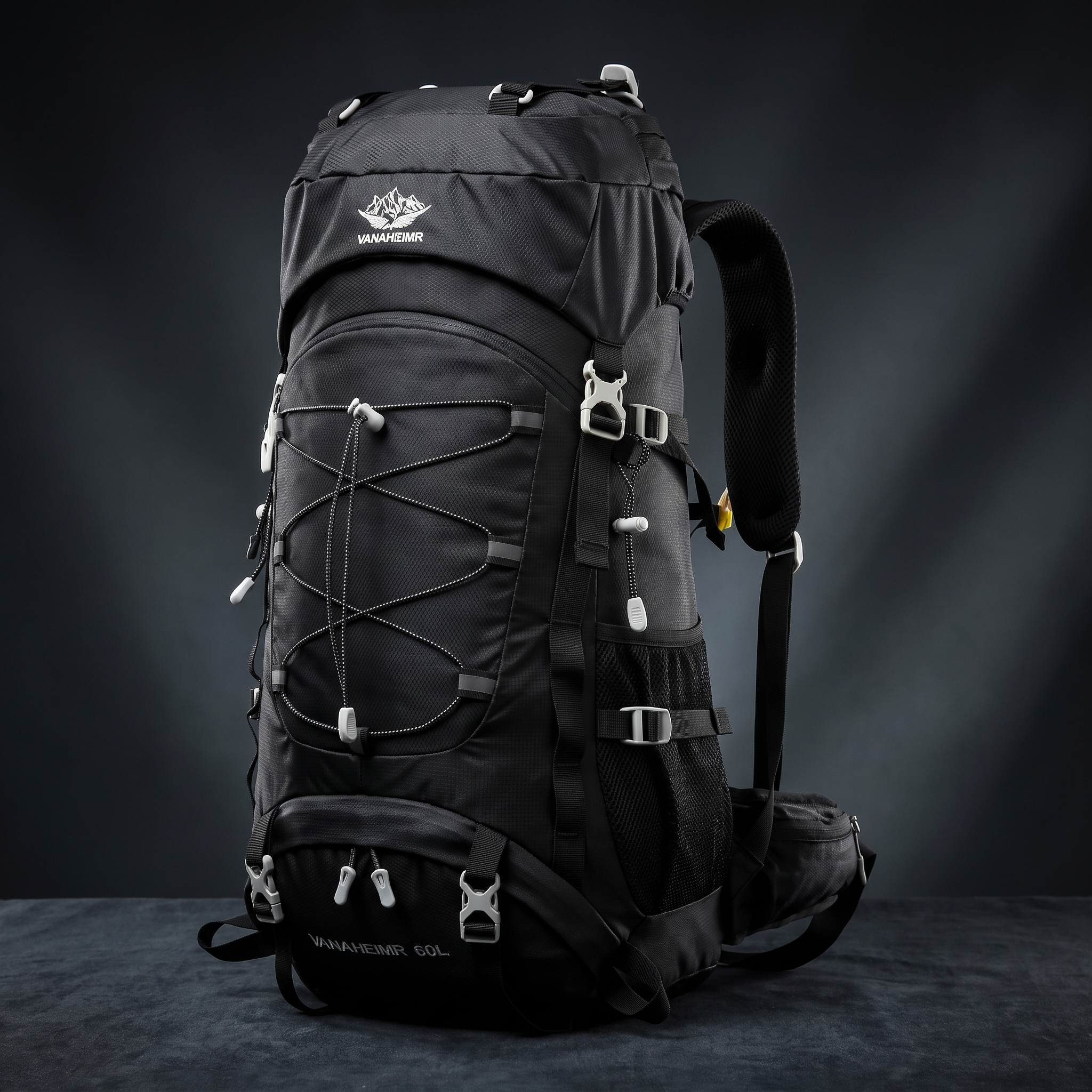 Outdoor Hiking Backpack 60L Nylon Camping Bag